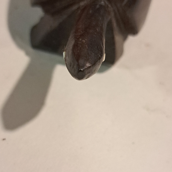 3 Vintage Exotic Rosewood and wood Hand Carved  Turtle Tortoise Figurines - Picture 6 of 14